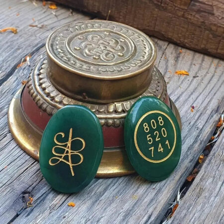 Green Zade Abundance Zibu Coin
